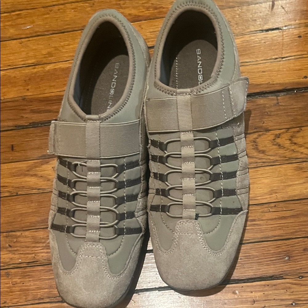 Bandolino Men's Gray Sneakers with Strap